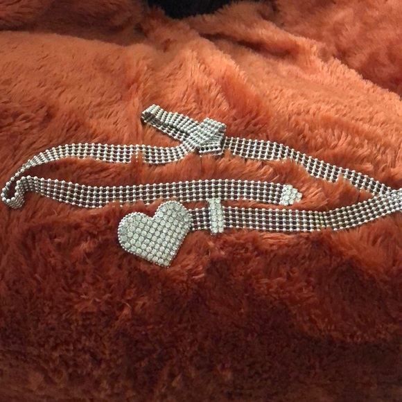 💌Sparkling Crystal Heart 🤍 Belt - Picture 4 of 4